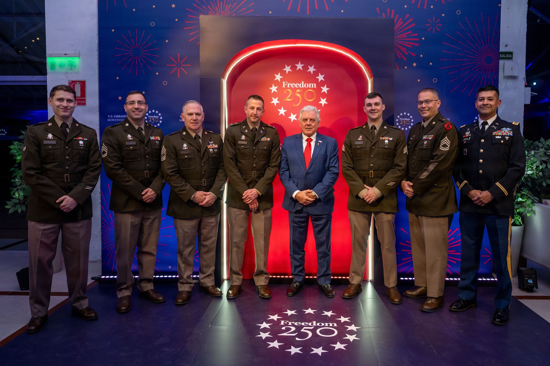102nd Army Band performs at America 250 celebration in Uruguay