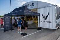 The Hangar at U.S. Air Force Basic Military Training Graduation