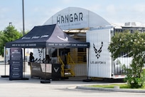 The Hangar at U.S. Air Force Basic Military Training Graduation