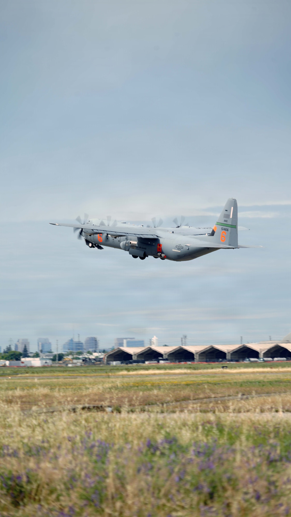 Airmen from the 146th Airlift Wing, 152nd Airlift Wing and the 302nd Airlift Wing train alongside CAL FIRE ground crews during their annual Modular Airborne Firefighting System (MAFFS) recertification training at McClellan Air Tanker Base, Sacremento, Calif. on April 20, 2026. The MAFFS  is a roll on and off system that enables a military C-130 aircraft to become a firefighting air tanker that can spread thousands of gallons of retardant along a quarter mile line, aiding ground crews to supress wildfires. The training ensures that aircrews and support personnel remain qualified to operate the MAFFS system and fly into hazardous fire areas at any time of year. (U.S. Air National Guard photos by Tech. Sgt. Michelle Ulber)