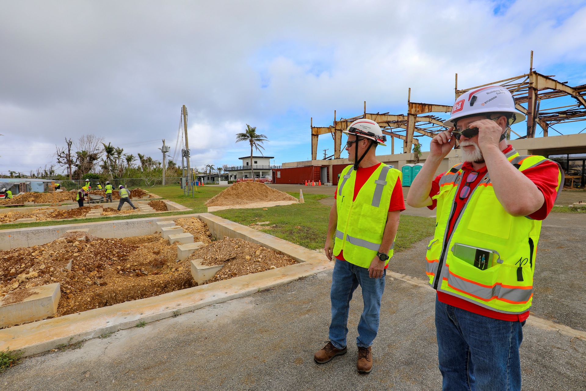 Photos of Northern Marianas College project site.