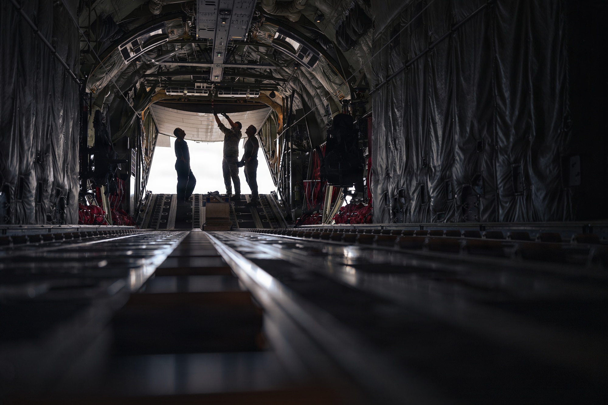 Airmen prepare aircraft for mission