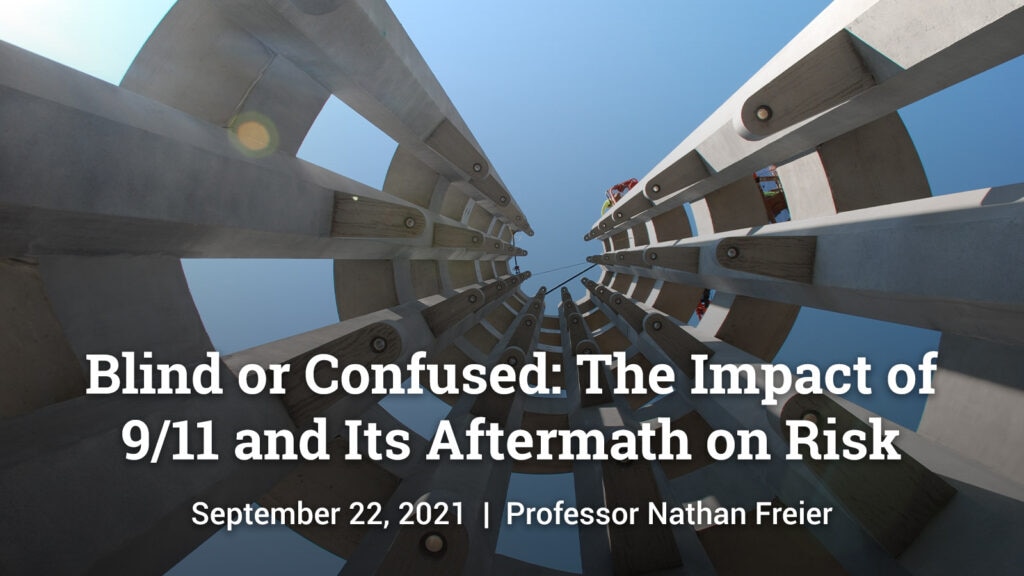Slide for Blind or Confused: The Impact of 9/11 and Its Aftermath on Risk