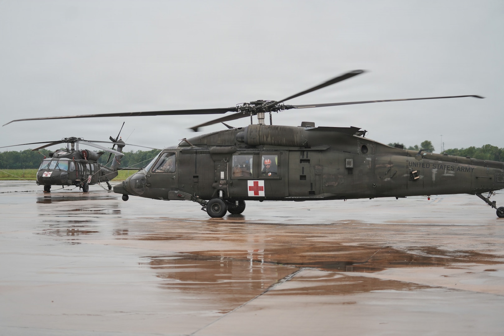 Texas National Guard Prepares Black Hawk for Severe Weather Response