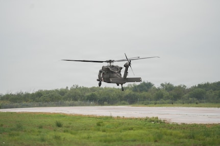 Texas National Guard Black Hawks Support Severe Weather Response