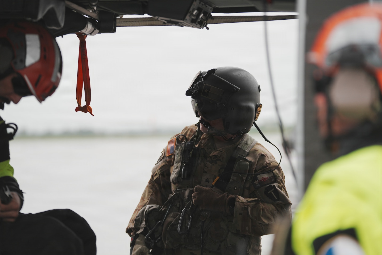 Texas National Guard Black Hawks Support Severe Weather Response