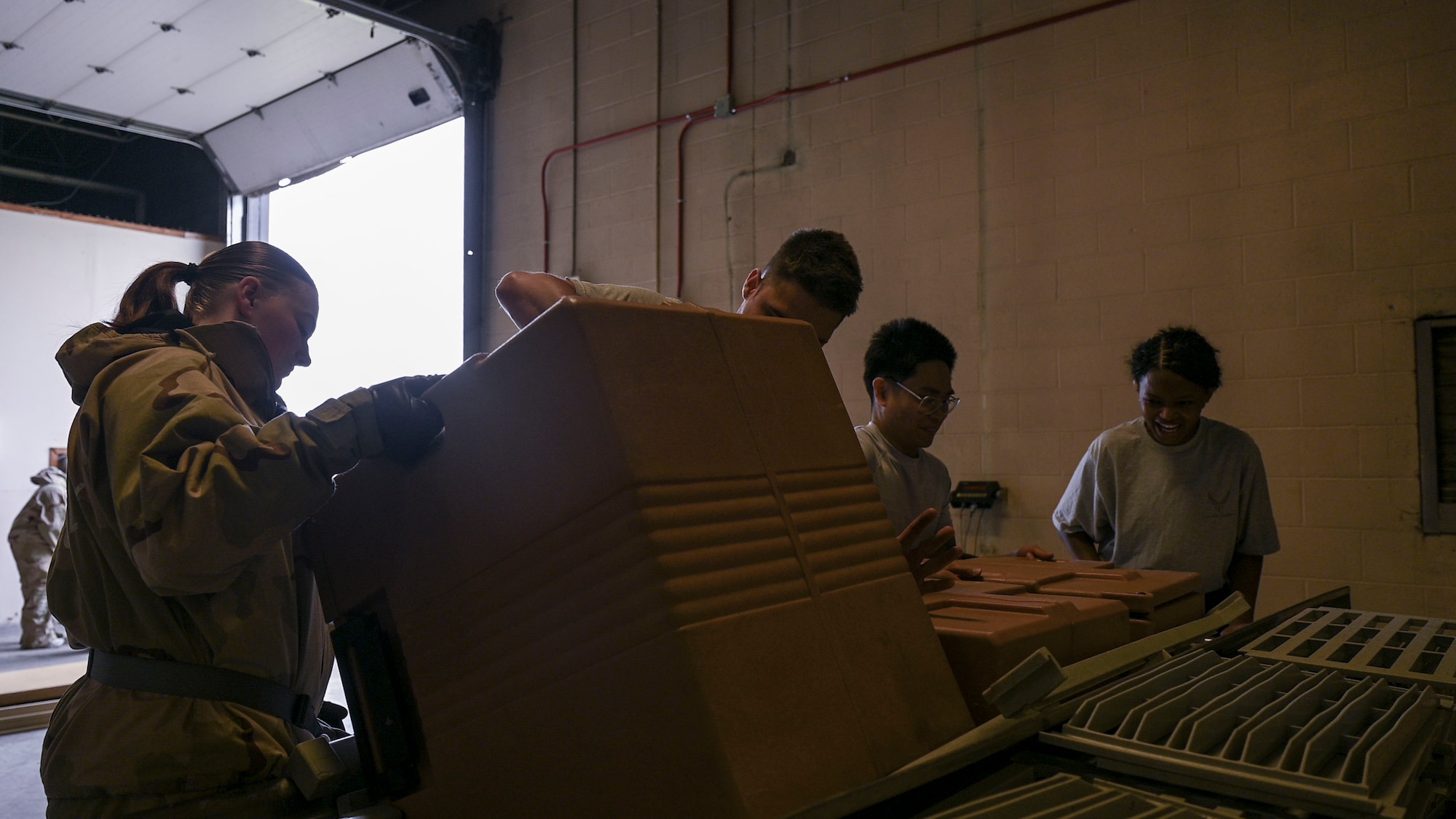 319th FSS practices contingency and disaster response procedures