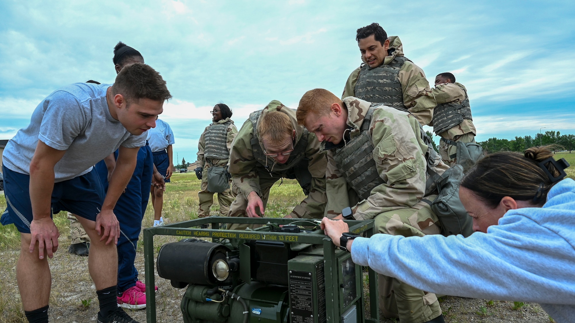 319th FSS practices contingency and disaster response procedures