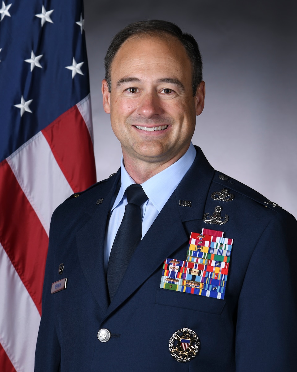 U.S. Air Force Col. Daniel Werner poses for a photo