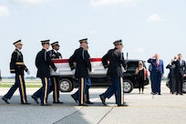 Army 1st Lt. Tyler J. Feehan honored in dignified transfer July 22