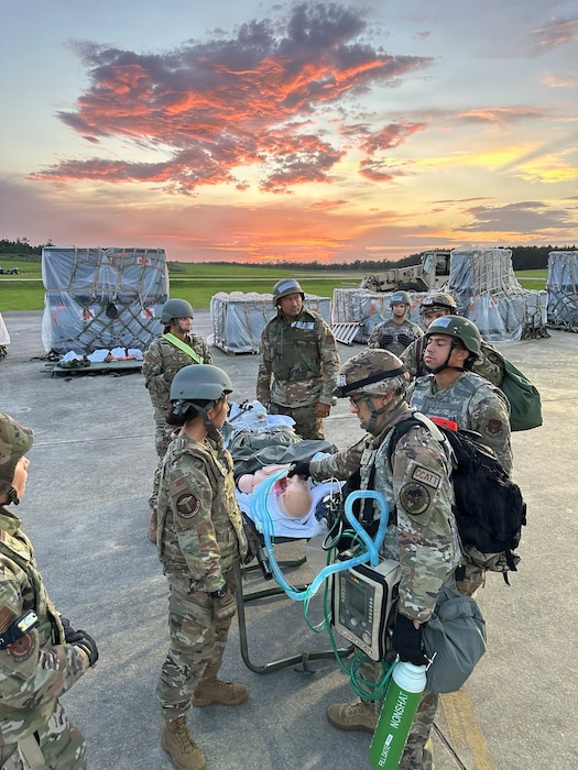 Image of Airmen training.