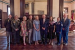 Missouri National Guard leaders welcomed José Miguel Alemán Healy, Panama’s ambassador to the United States, and Commissioner Edgar Pitti Valdés, defense and security attaché to the Embassy of Panama, during an official visit to the Missouri Governor’s Mansion in Jefferson City, Missouri, on July 15, 2026. The engagement provided an opportunity to discuss continued cooperation and shared priorities while celebrating 30 years of partnership between the Missouri National Guard and Panama through the Department of War National Guard Bureau State Partnership Program. Photo by Sgt. 1st Class Christopher Saunders.