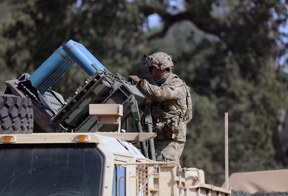 Forging the battlefield: Army Reserve engineers train with Volcano System at Operation Bold Eagle