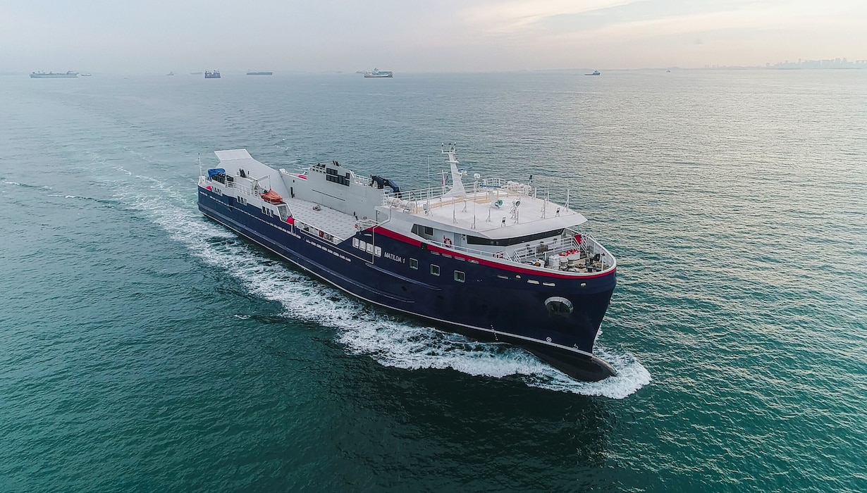 The U.S. Marine Corps has chartered the MATILDA One, to support service-level modernization and littoral experimentation.