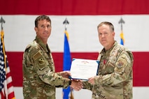 Colonel Glynn receives Legion of merit