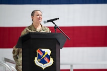 Colonel gives speech