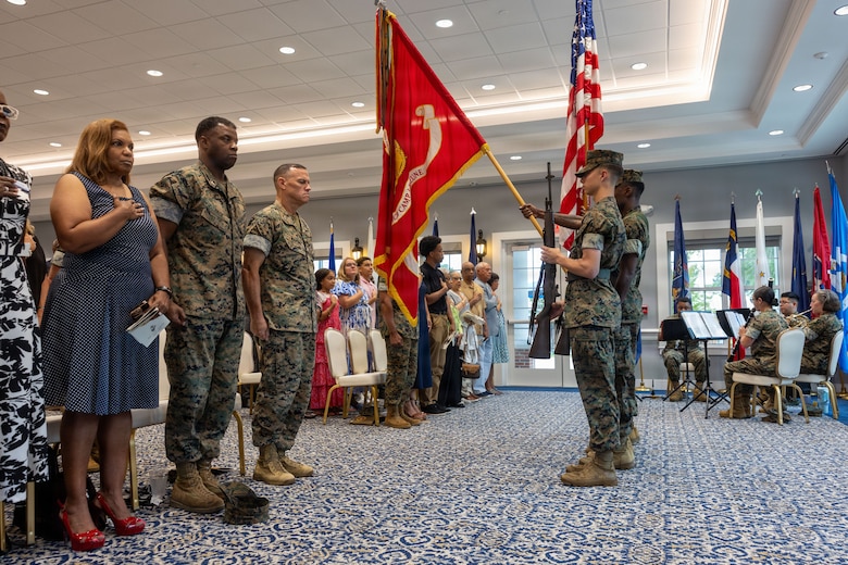 Brig. Gen. Andre M. Ingram Assumes Command of Marine Corps Installations East