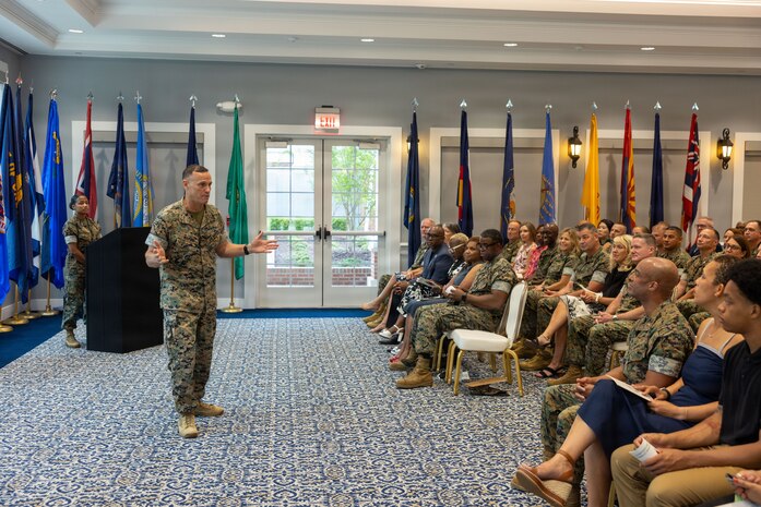 Brig. Gen. Andre M. Ingram Assumes Command of Marine Corps Installations East