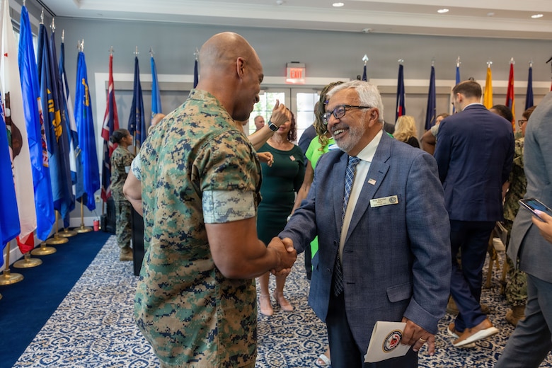 Brig. Gen. Andre M. Ingram Assumes Command of Marine Corps Installations East