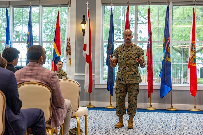 Brig. Gen. Andre M. Ingram Assumes Command of Marine Corps Installations East