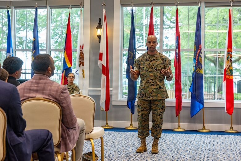 Brig. Gen. Andre M. Ingram Assumes Command of Marine Corps Installations East
