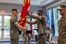 Brig. Gen. Andre M. Ingram Assumes Command of Marine Corps Installations East