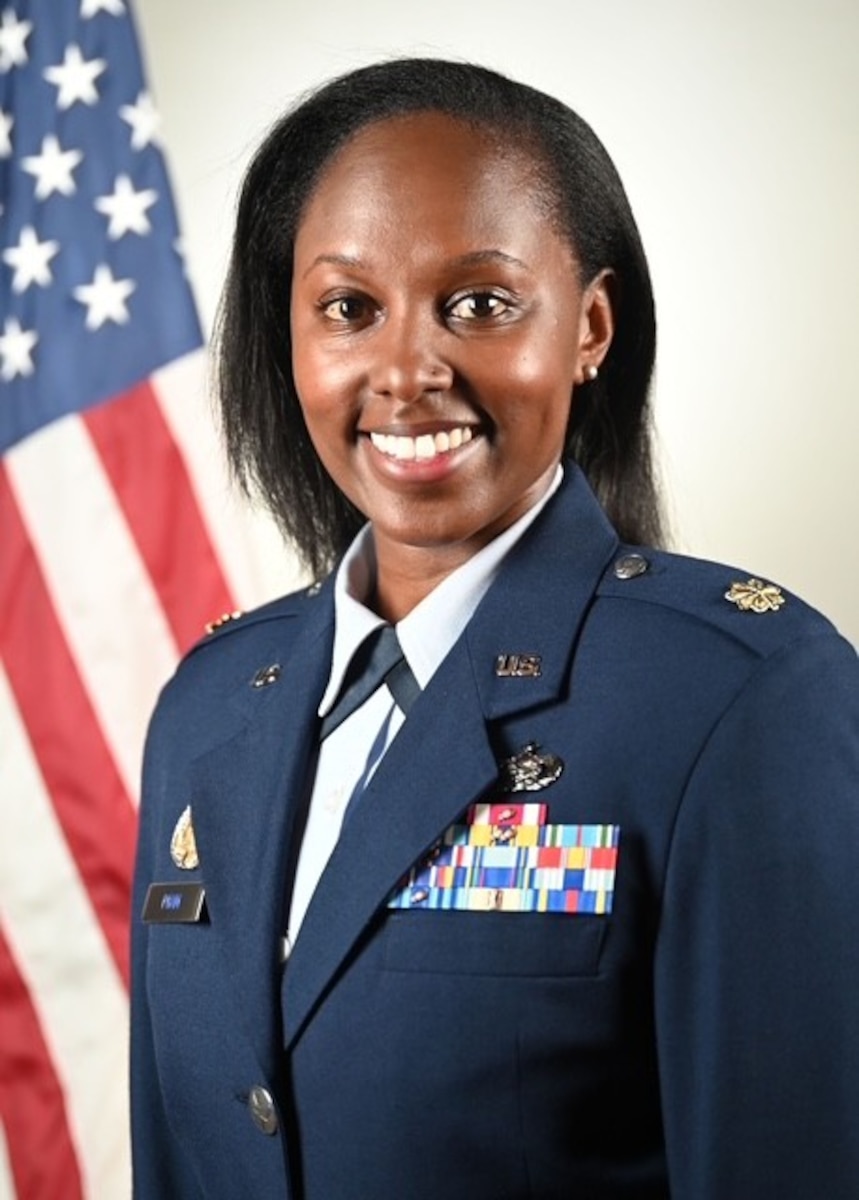 Maj. Fiona Pham official Air Force bio 2026