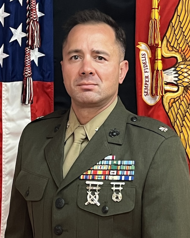 Lieutenant Colonel Jeremy M. Dittmer, Commanding Officer,
1st Battalion, 24th Marine Regiment