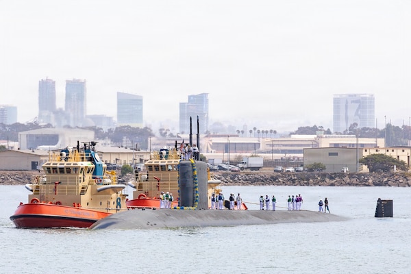 USS Springfield (SSN 761) Shifts Homeport to San Diego