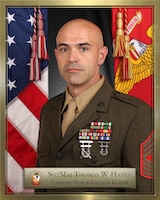 SgtMaj Hayes Bio Photo
