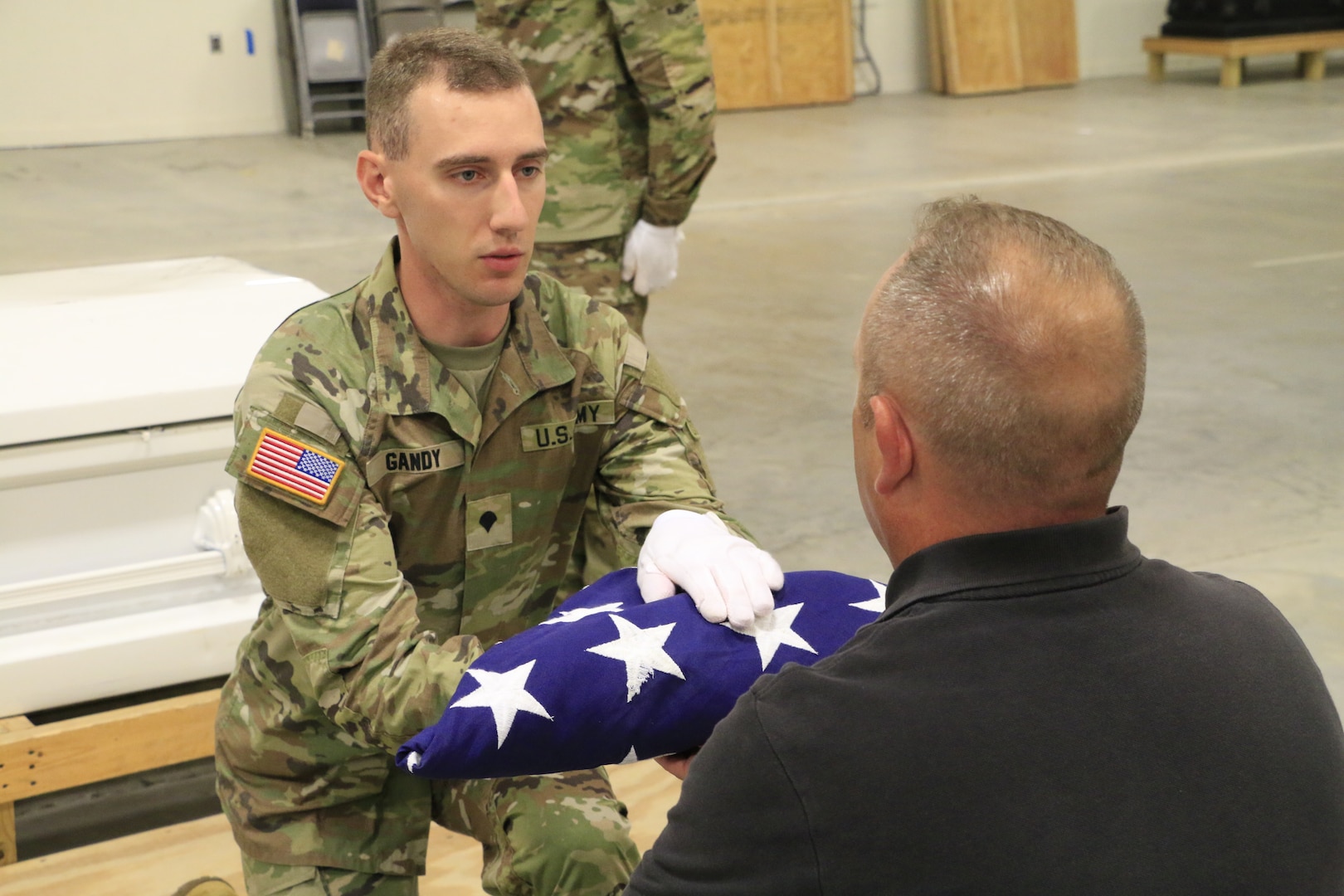 N.C., Va., Soldiers train on military funeral honors basics in Virginia Beach