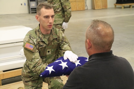 N.C., Va., Soldiers train on military funeral honors basics in Virginia Beach