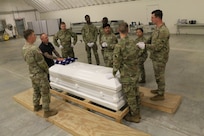 N.C., Va., Soldiers train on military funeral honors basics in Virginia Beach