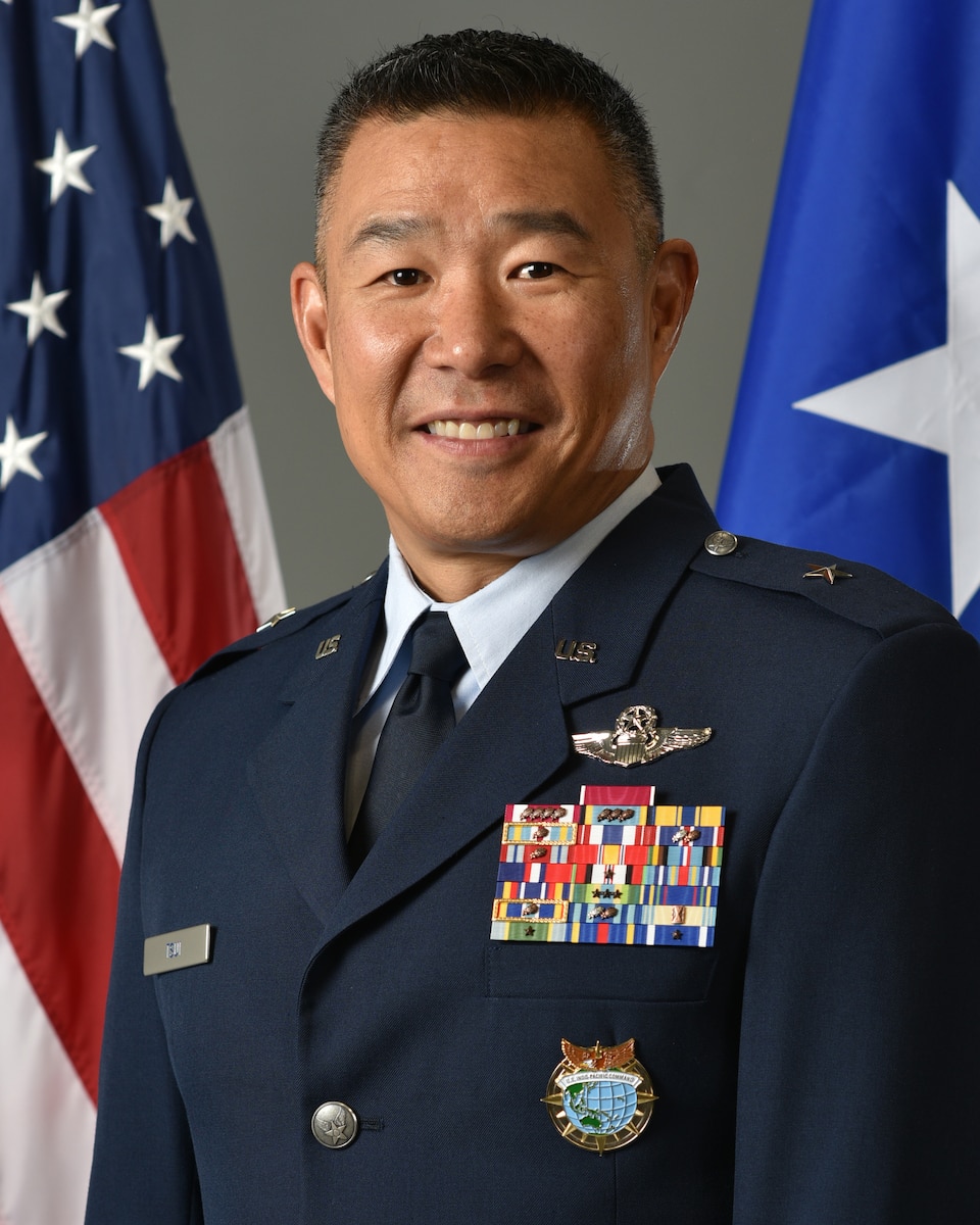 This is the official portrait of Brig. Gen. Roland C. Tsui.