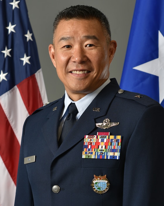 This is the official portrait of Brig. Gen. Roland C. Tsui.