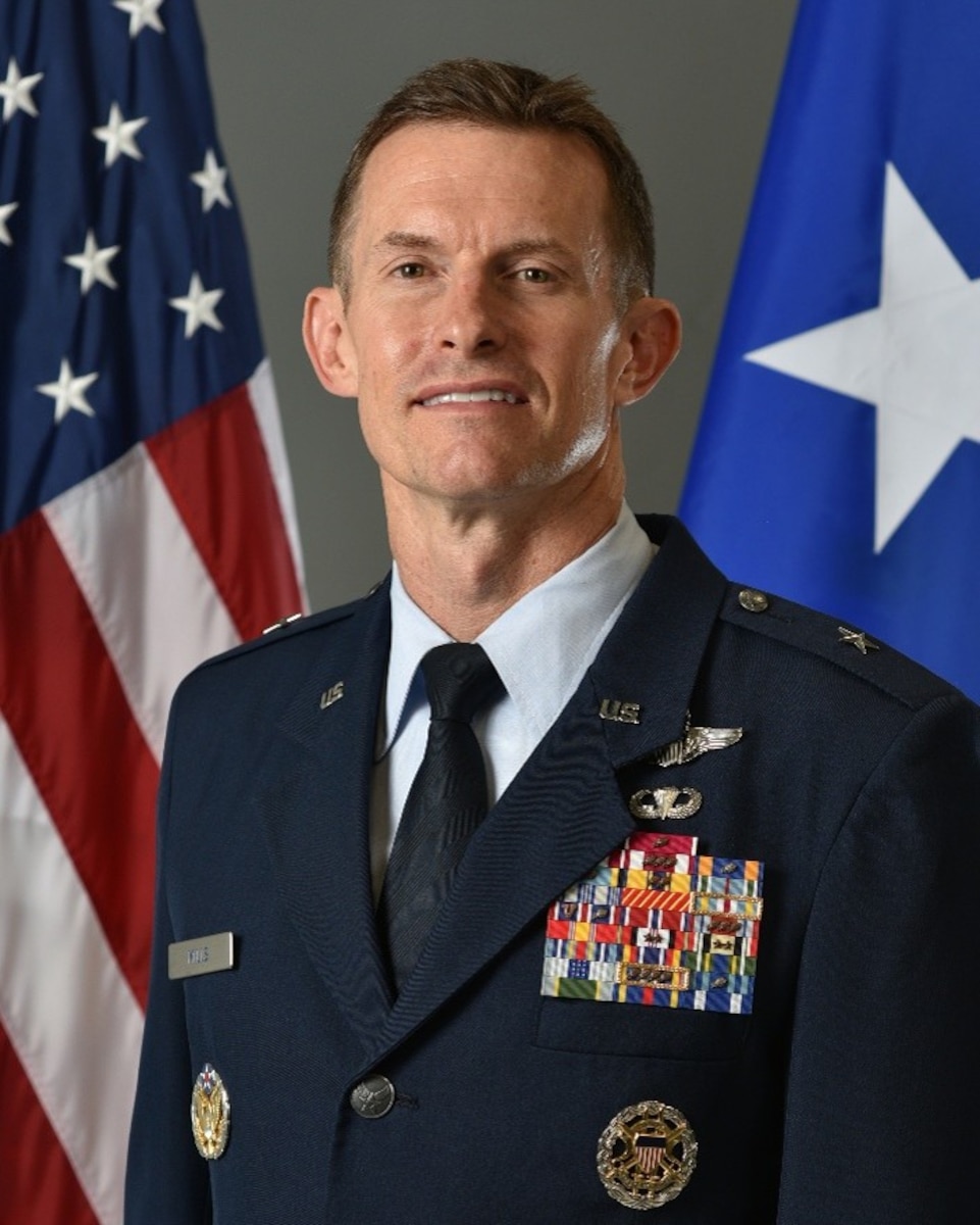 This is the official portrait of Brig. Gen. Scott C. Mills.
