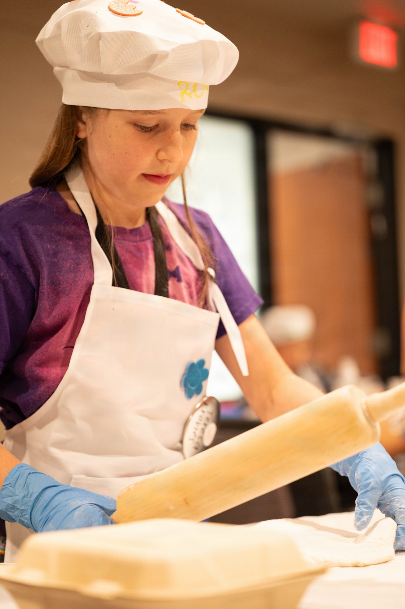 The Front Range Exceptional Family Member Program Family Support offices partnered with the Peterson Commissary and The Arc of the Pikes Peak Region to provide cooking instruction for the children of military members.
