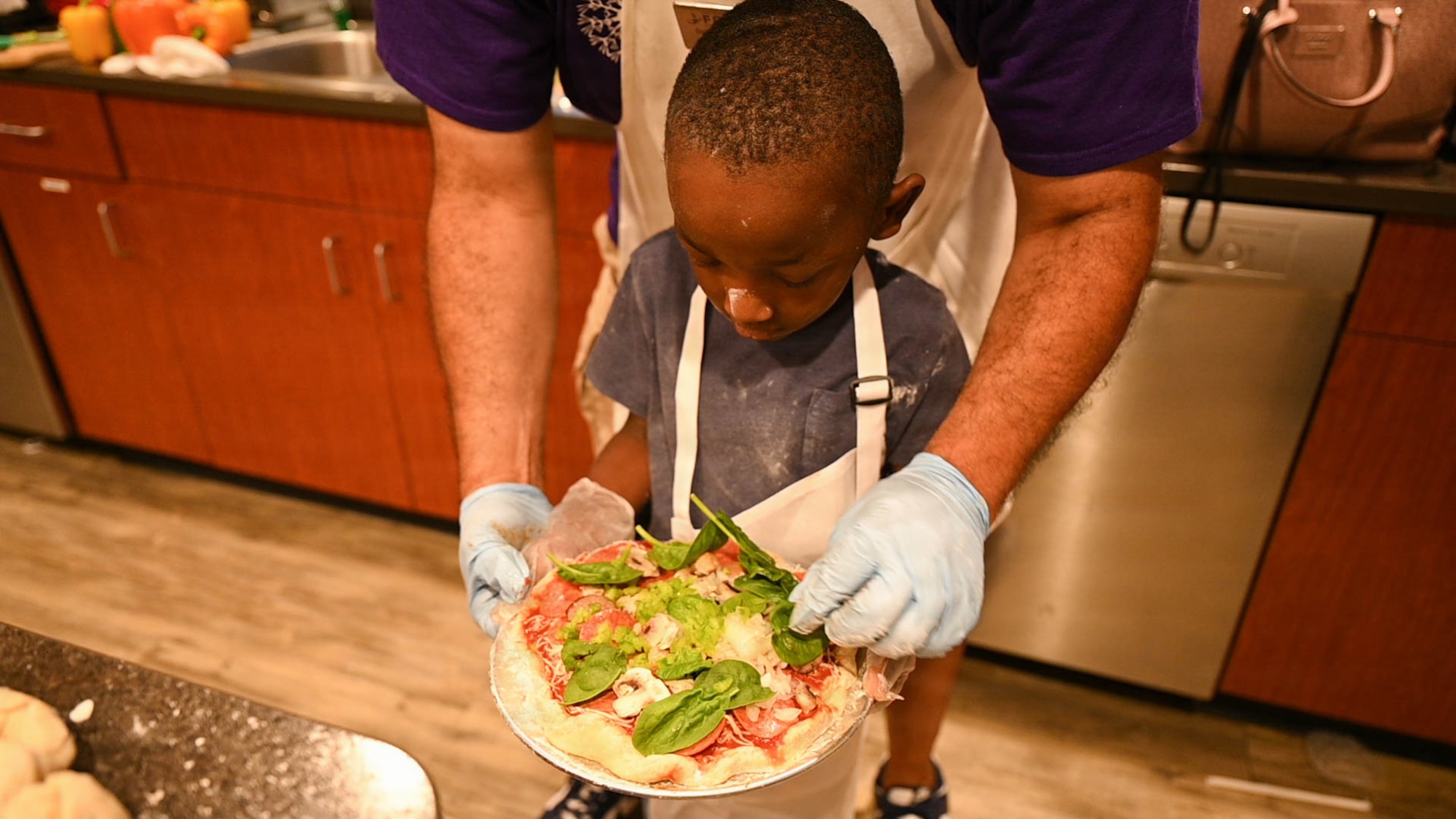 The Front Range Exceptional Family Member Program Family Support offices partnered with the Peterson Commissary and The Arc of the Pikes Peak Region to provide cooking instruction for the children of military members.