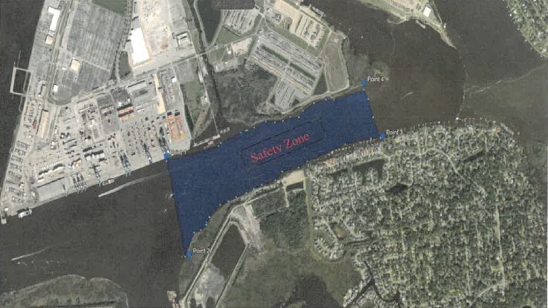 Coast Guard establishes temporary safety zone on St. Johns River to safely facilitate raising of transmission lines at Fulton Cut