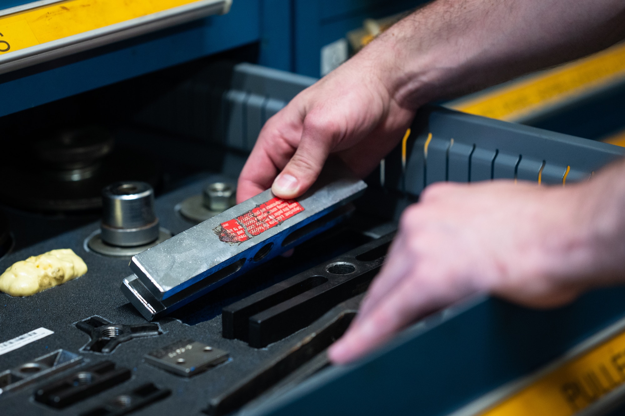 U.S. Air Force Staff Sgt. Kyle Wirth, 375th Logistics Readiness Squadron fleet management and analysis journeyman
