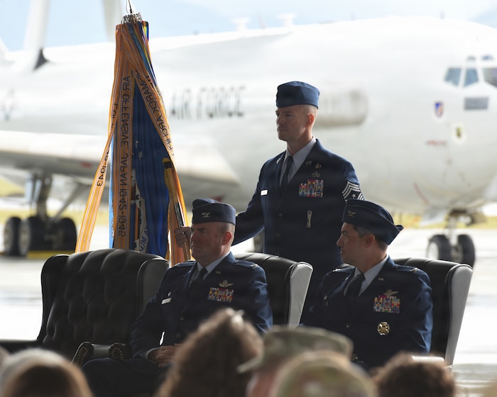 Arctic warriors, civic leaders from surrounding communities, family and friends were present for the ceremony to bid farewell to Col. Charles Schuck and to welcome Col. David Deptula and his family to Alaska.