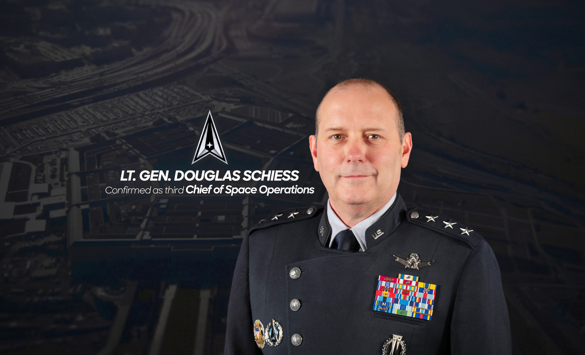 Lt. Gen. Douglas Schiess was confirmed by the Senate to serve as the next Chief of Space Operations
