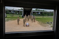 Airman train for patient transport operations