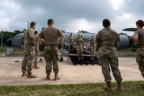 Airman train for patient transport operations