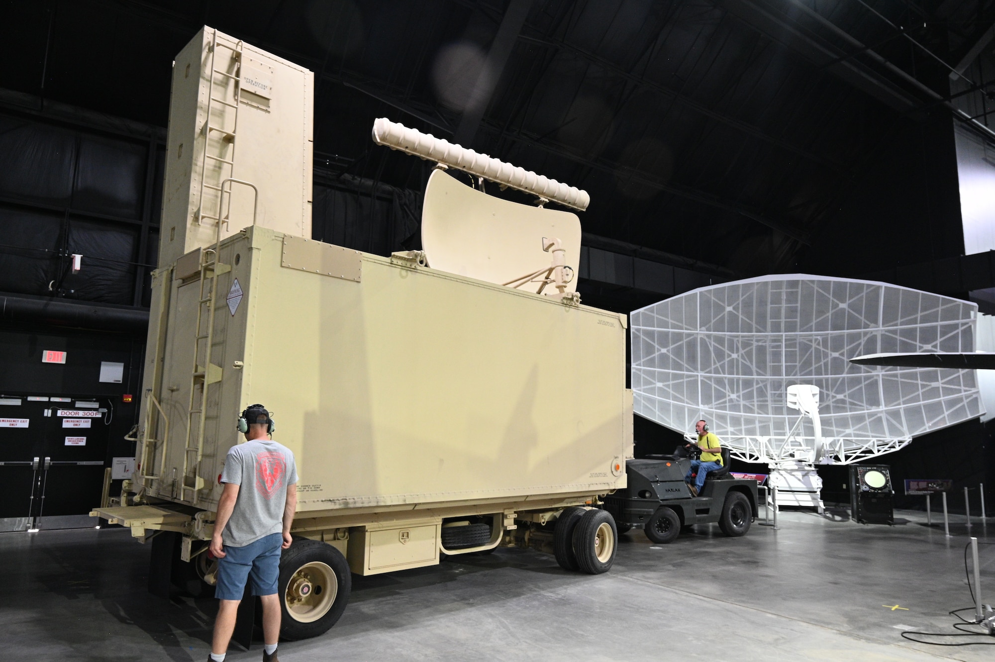 MPN-14K Ground Controlled Approach (GCA) Station on display