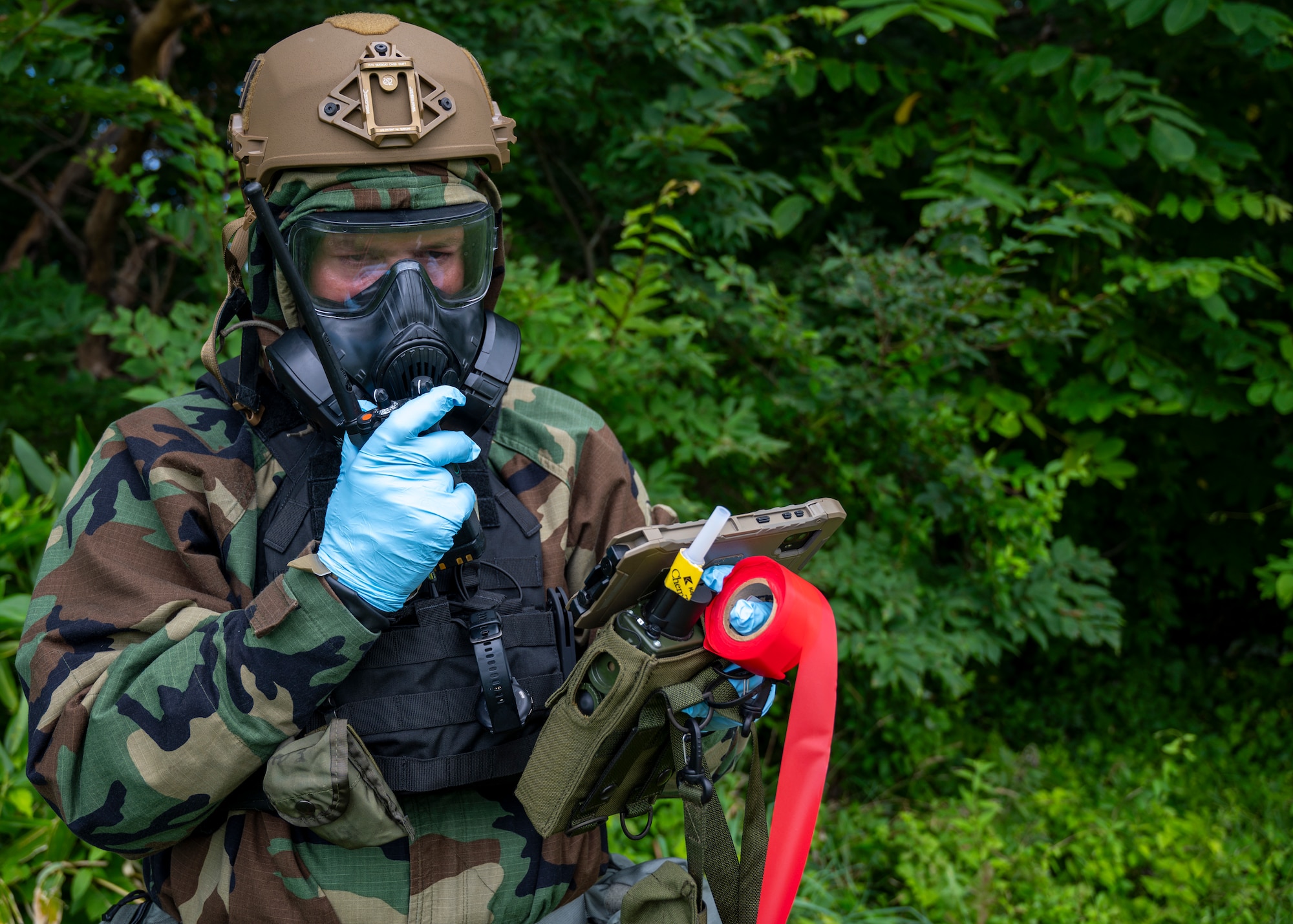 Emergency management Airmen from five Air National Guard units completed Exercise Serow Samurai, a seven-day deployment for training at Misawa Air Base, Japan, focused on chemical, biological, radiological and nuclear response capabilities, command and control, field reconnaissance, munitions sampling and decontamination operations.