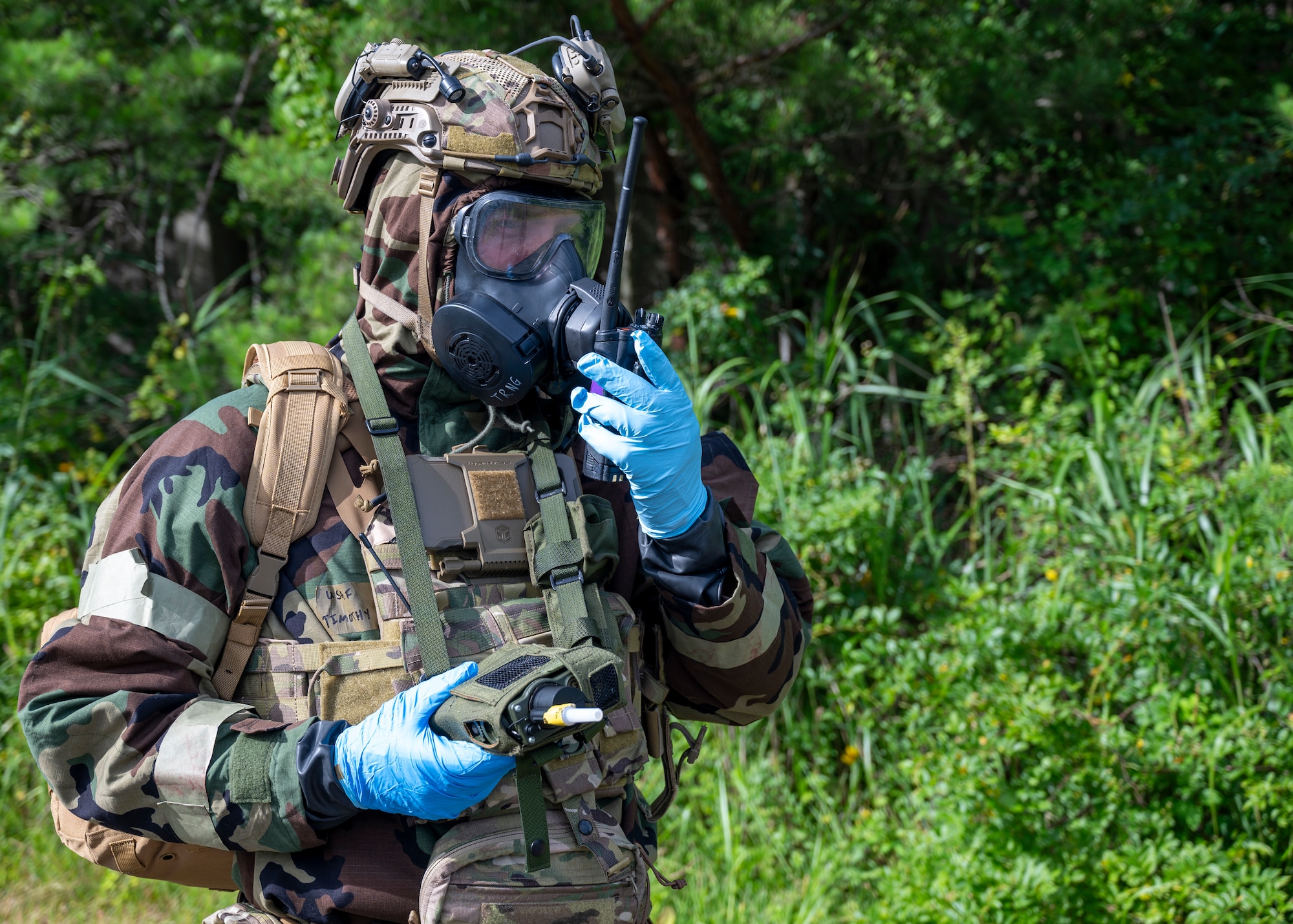 Emergency management Airmen from five Air National Guard units completed Exercise Serow Samurai, a seven-day deployment for training at Misawa Air Base, Japan, focused on chemical, biological, radiological and nuclear response capabilities, command and control, field reconnaissance, munitions sampling and decontamination operations.