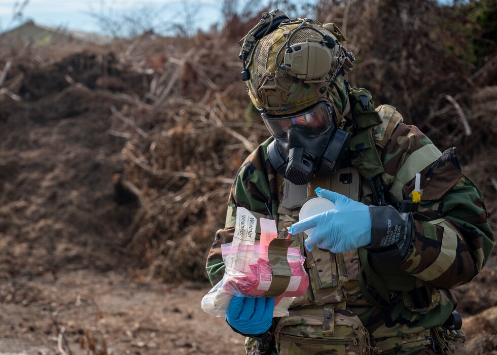 Emergency management Airmen from five Air National Guard units completed Exercise Serow Samurai, a seven-day deployment for training at Misawa Air Base, Japan, focused on chemical, biological, radiological and nuclear response capabilities, command and control, field reconnaissance, munitions sampling and decontamination operations.