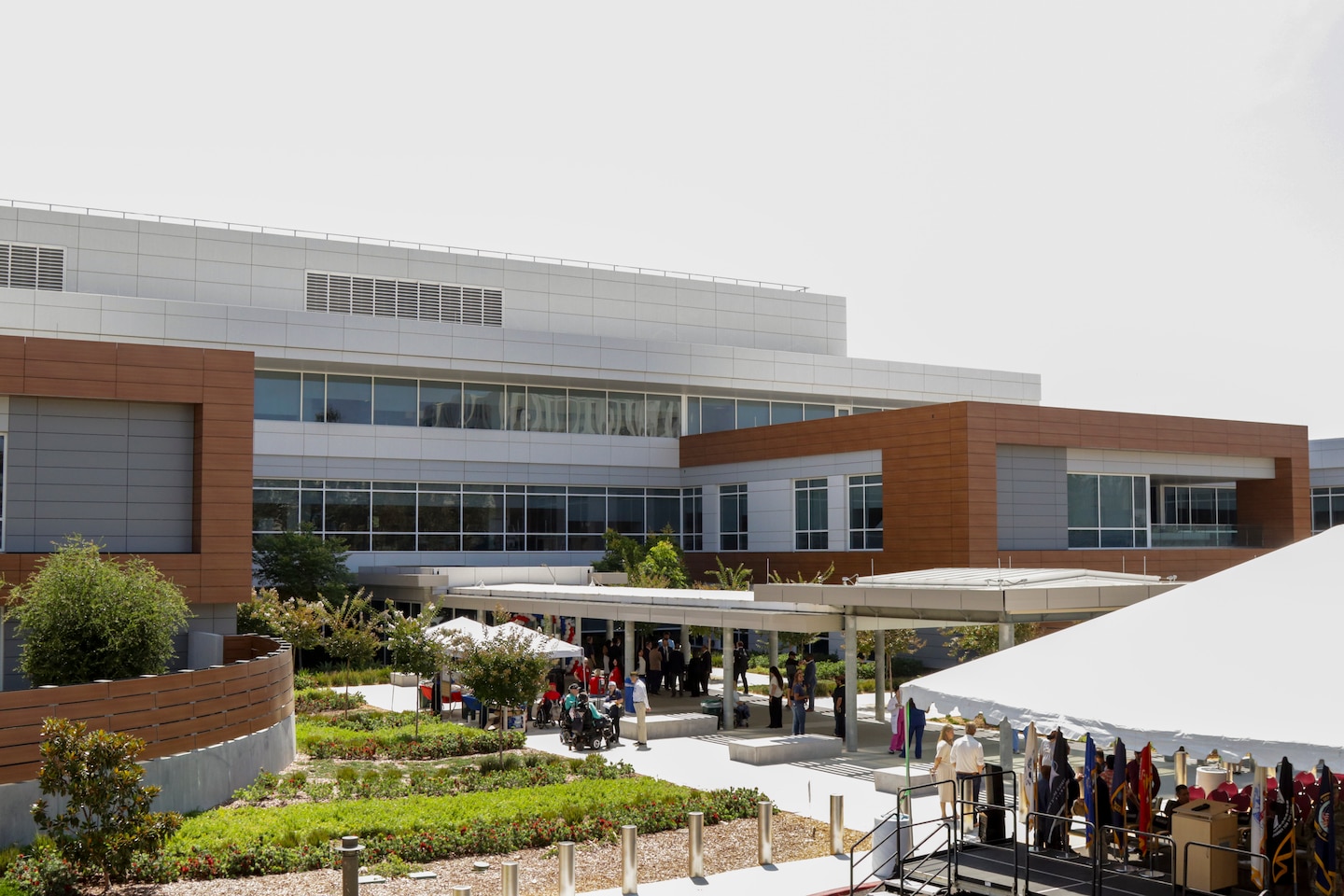The Community Living Center sits on the east side of the Tibor Rubin VA Medical Center campus, which had a ribbon-cutting ceremony July 24 in Long Beach, California.
