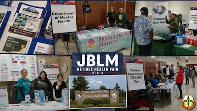 Retiree Health Fair Connects JBLM Community with Health Care Resources